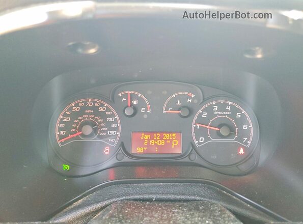 ZFBERFAB2J6H97628 2018 RAM PROMASTER White Вид щитка приладів