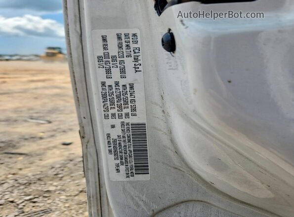 ZFBERFABXH6D60793 2017 RAM PROMASTER White Widok naklejki z numerem VIN