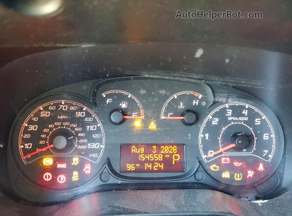 ZFBERFBBXH6D72781 2017 RAM PROMASTER Белый Вид щитка приборов