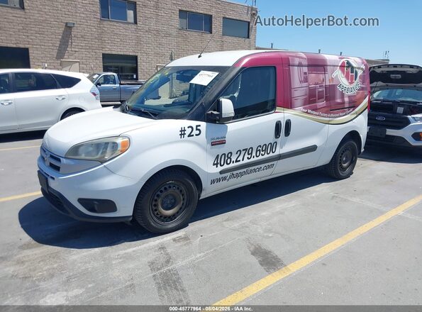 ZFBERFBT6G6B63657 2016 RAM PROMASTER CITY White Vista tres cuartos delantera izquierda
