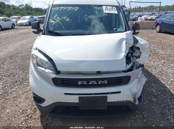 ZFBHRFAB2N6X79159 2022 RAM PROMASTER CITY White Вид щитка приладів
