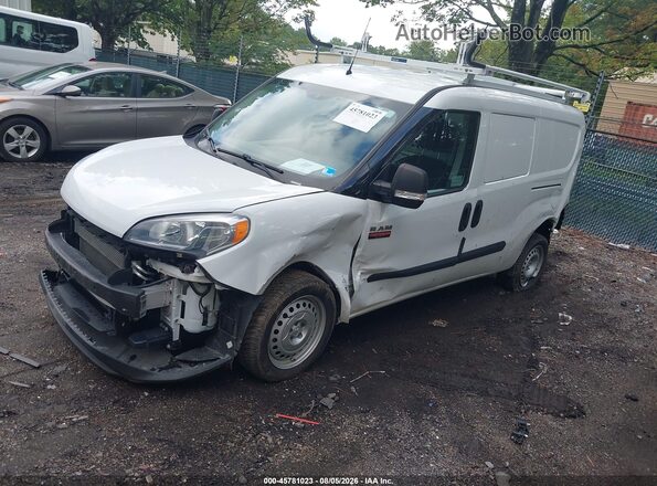 ZFBHRFAB3N6W60133 2022 RAM PROMASTER CITY White Առջևի ձախ երեք քառորդ տեսարան