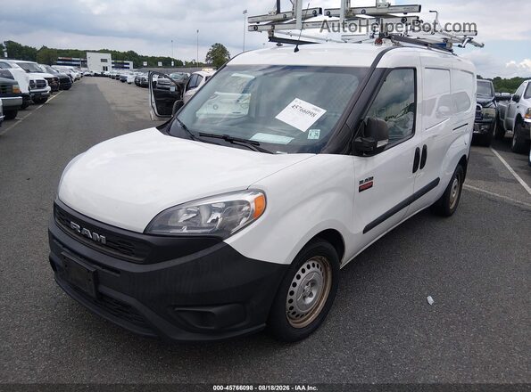 ZFBHRFAB5M6U16059 2021 RAM PROMASTER CITY White Առջևի ձախ երեք քառորդ տեսարան