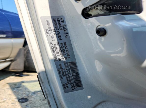 ZFBHRFAB7L6S13690 2020 RAM PROMASTER White Вид наклейки з VIN-кодом