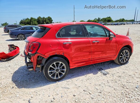 ZFBNF3A18MP913764 2021 FIAT 500X Red Trasero derecho