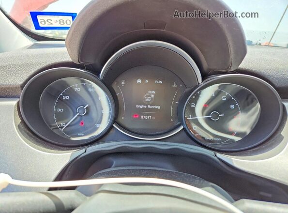 ZFBNF3A18MP913764 2021 FIAT 500X Red Vista del cuadro de instrumentos