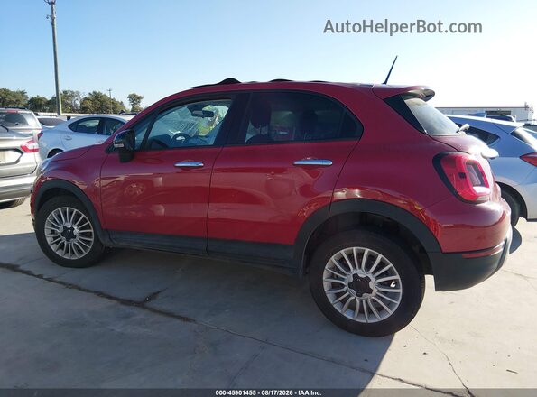 ZFBNF3B13NP968879 2022 FIAT 500X Red Սալոնի 360 աստիճան տեսք