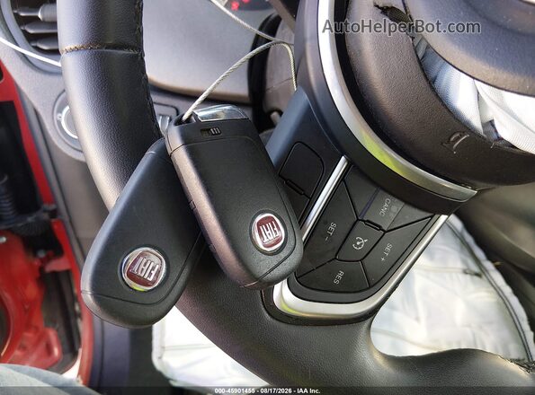 ZFBNF3B13NP968879 2022 FIAT 500X Red Առջևի վահանակի տեսք