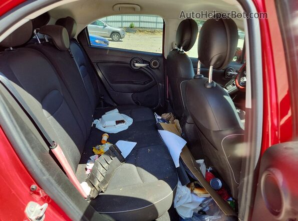 ZFBNFYA15LP847489 2020 FIAT 500X Red Vista de los asientos traseros