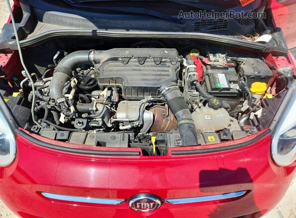 ZFBNFYA15LP847489 2020 FIAT 500X Red Vista interior trasera