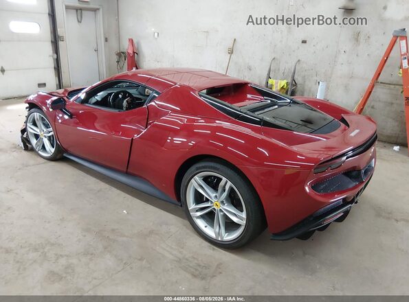 ZFF01SMA3S0324494 2025 FERRARI 296 Красный Задняя левая четверть