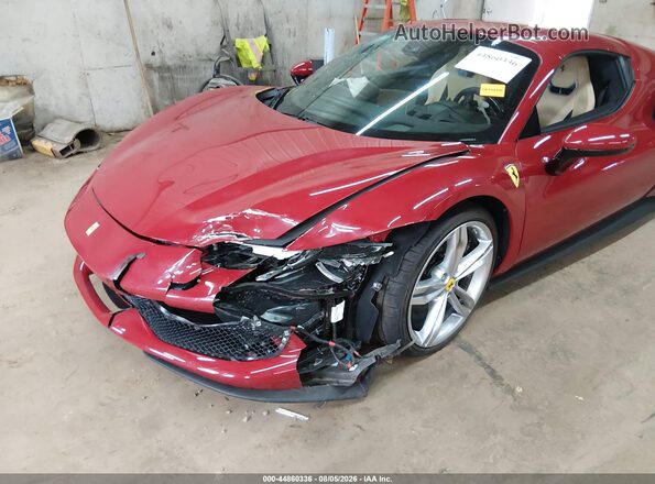 ZFF01SMA3S0324494 2025 FERRARI 296 Красный Вид спереди