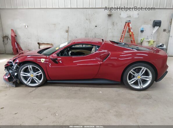 ZFF01SMA3S0324494 2025 FERRARI 296 Красный Панорамный вид салона 360°