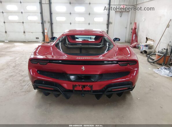 ZFF01SMA3S0324494 2025 FERRARI 296 Красный 