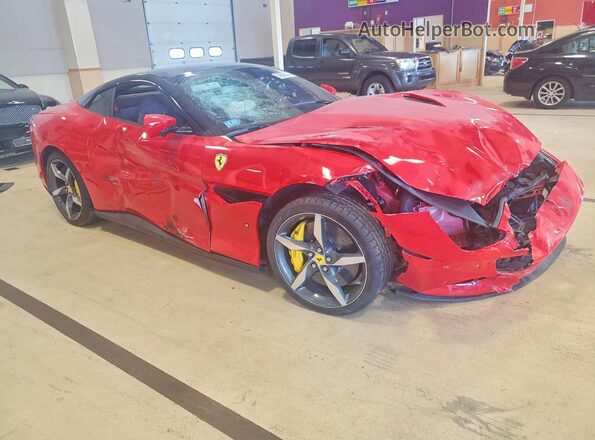 ZFF02RPA5N0281492 2022 FERRARI PORTOFINO Red Front right