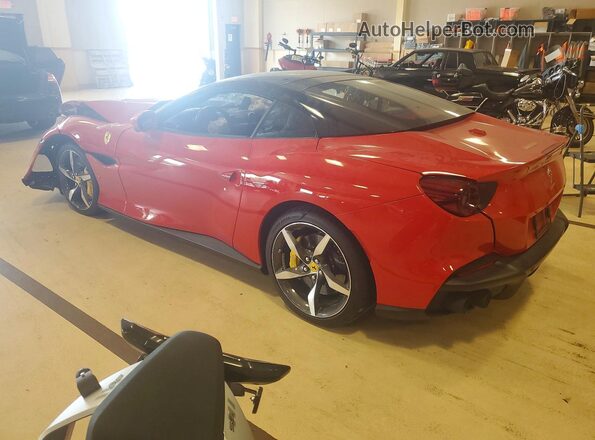 ZFF02RPA5N0281492 2022 FERRARI PORTOFINO Red Rear left