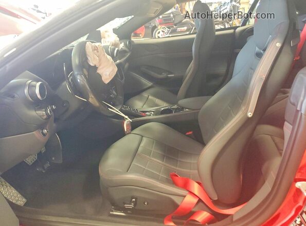 ZFF02RPA5N0281492 2022 FERRARI PORTOFINO Red Front interior view