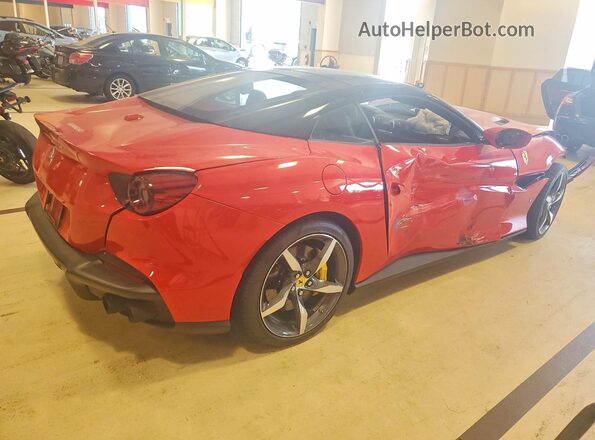 ZFF02RPA5N0281492 2022 FERRARI PORTOFINO Red Rear right