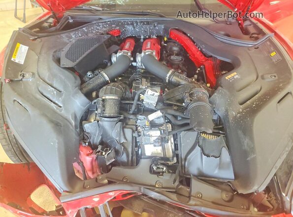 ZFF02RPA5N0281492 2022 FERRARI PORTOFINO Red Rear interior view