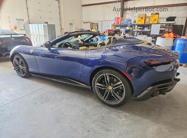 ZFF09RPA0T0328484 2026 FERRARI ROMA Синий Задняя левая четверть