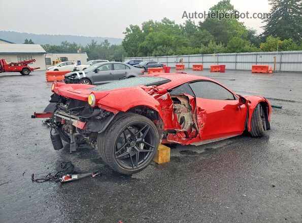 ZFF67NFAXC0184744 2012 FERRARI 458 Red Rear right