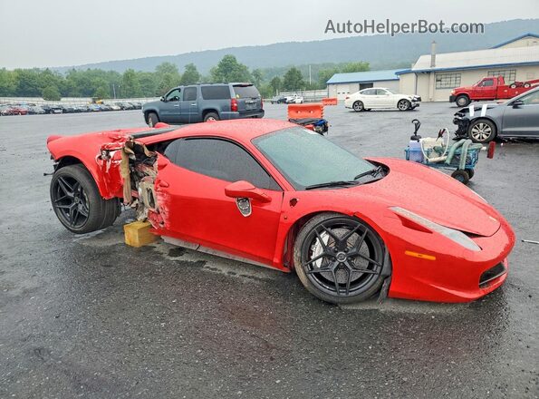 ZFF67NFAXC0184744 2012 FERRARI 458 Red Front right