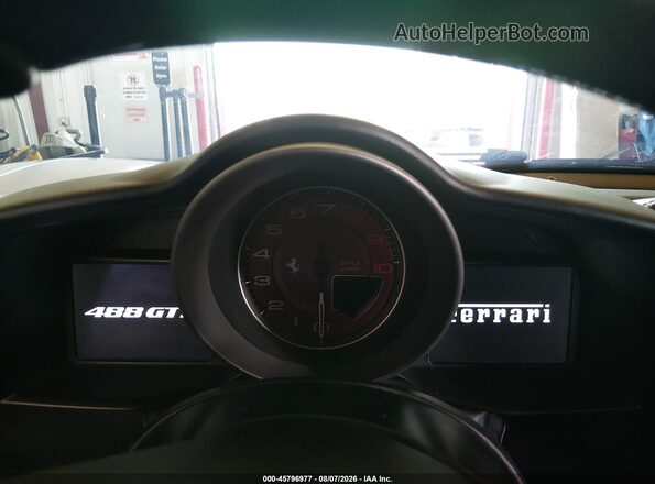 ZFF79ALA7J0230832 2018 FERRARI 488 Белый Вид задних сидений