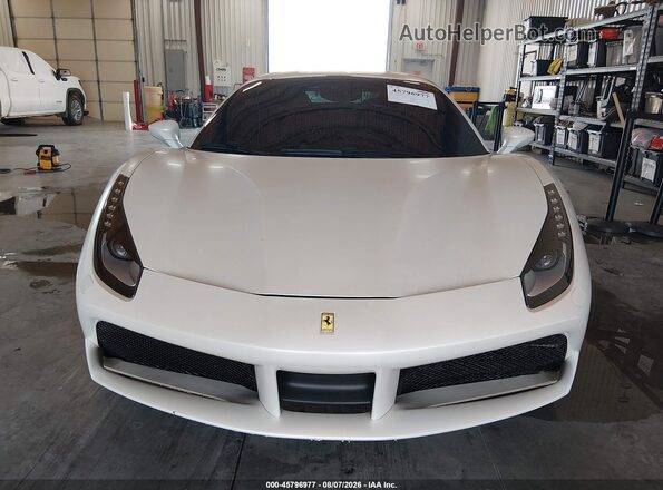 ZFF79ALA7J0230832 2018 FERRARI 488 Белый Вид панели приборов