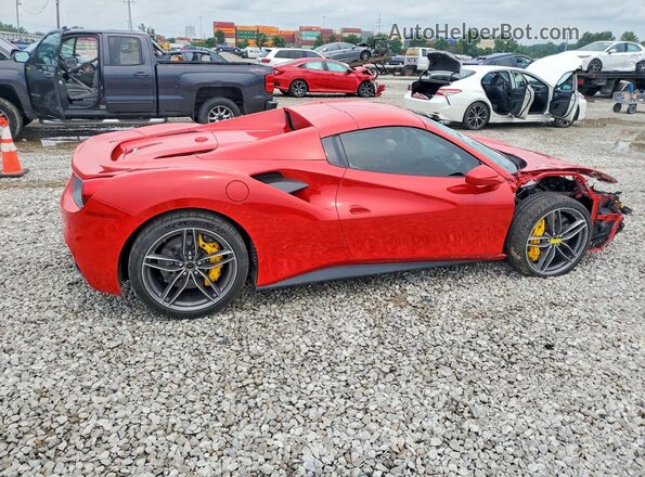 ZFF80AMA0K0245476 2019 FERRARI 488 Red Հետևի աջ