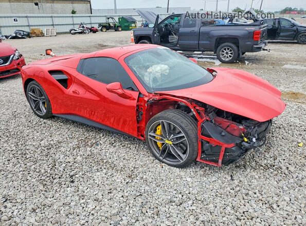 ZFF80AMA0K0245476 2019 FERRARI 488 Red Առջևի աջ