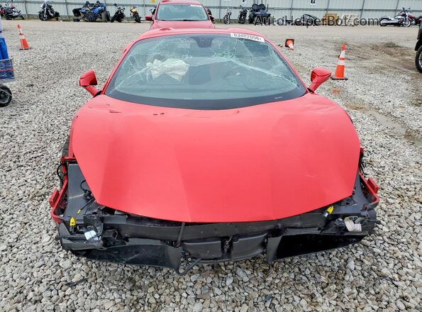 ZFF80AMA0K0245476 2019 FERRARI 488 Red Դիմացի տեսք