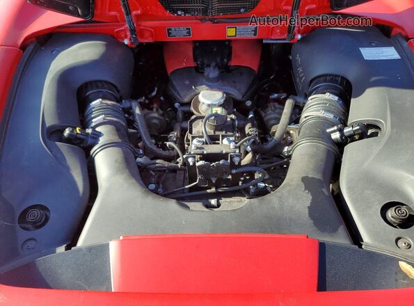 ZFF93LMA6P0278609 2023 FERRARI F8 Красный Вид задней части салона