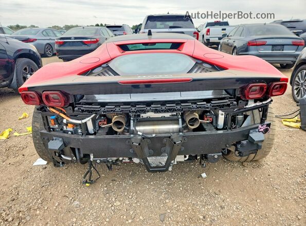 ZFF95NLA2M0263155 2021 FERRARI SF90 STRADALE Red Rear view