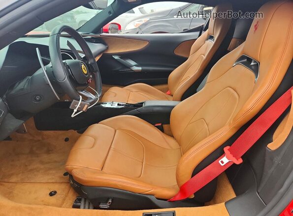 ZFF95NLA2M0263155 2021 FERRARI SF90 STRADALE Red Front interior view