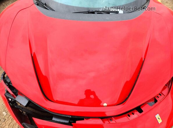 ZFF95NLA2M0263155 2021 FERRARI SF90 STRADALE Red Rear interior view