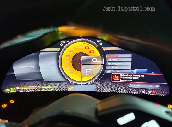 ZFF96NMA7S0316974 2025 FERRARI SF90 STRADALE Кремовый Вид щитка приборов