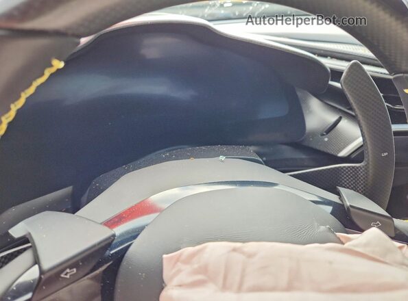 ZFF99SLAXP0291115 2023 FERRARI 296GTB Gray Սարքավորումների վահանակի տեսք