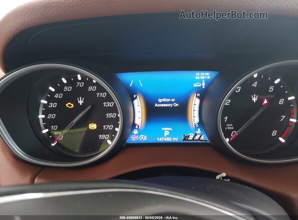 ZN661XUA2KX329472 2019 MASERATI LEVANTE White Հետևի նստատեղերի տեսք