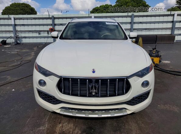 ZN661XUL7KX318713 2019 MASERATI LEVANTE White Front view