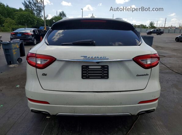 ZN661XUL7KX318713 2019 MASERATI LEVANTE White Rear view