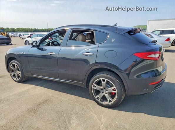 ZN661XUS4HX245610 2017 MASERATI LEVANTE Black უკანა მარცხენა