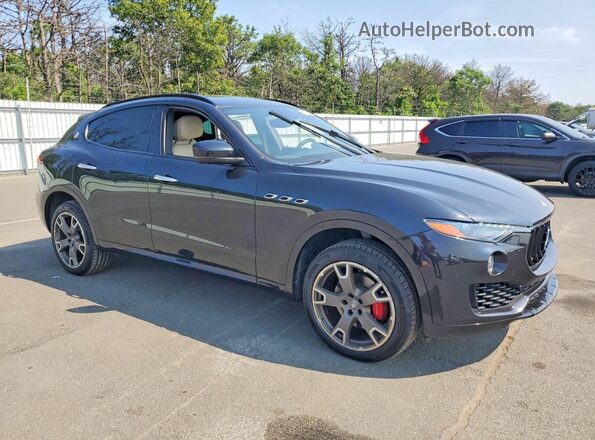 ZN661XUS4HX245610 2017 MASERATI LEVANTE Black წინა მარჯვენა