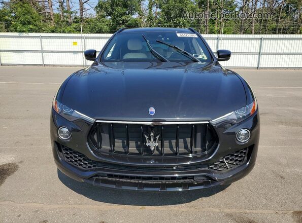 ZN661XUS4HX245610 2017 MASERATI LEVANTE Black წინა ხედი
