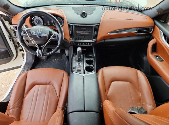 ZN661YUAXMX359666 2021 MASERATI LEVANTE White წინა პანელის ხედი