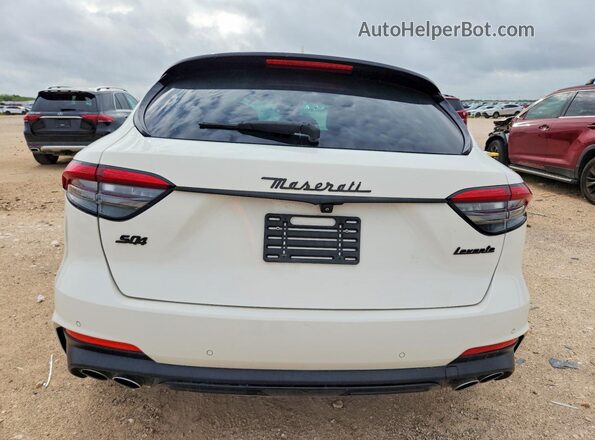 ZN661YUAXMX359666 2021 MASERATI LEVANTE White უკანა ხედი