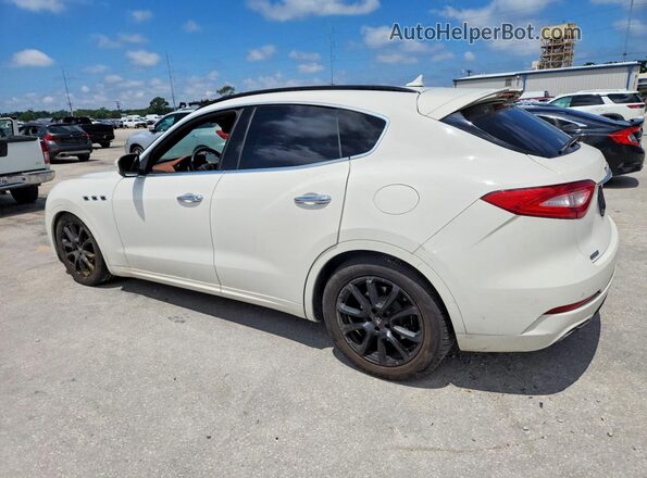 ZN661YUS1HX214045 2017 MASERATI LEVANTE White Задня ліва чверть