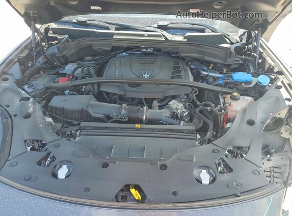 ZN682AVM4P7422495 2023 MASERATI GRECALE Gray Widok komory silnika
