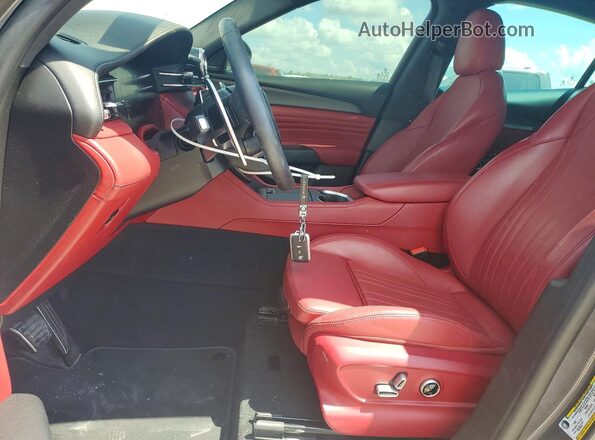 ZN682AVM4P7422495 2023 MASERATI GRECALE Gray Widok wnętrza z przodu