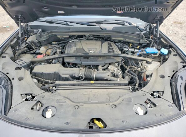 ZN682AVM9P7426588 2023 MASERATI GRECALE Gray Вид підкапотного простору