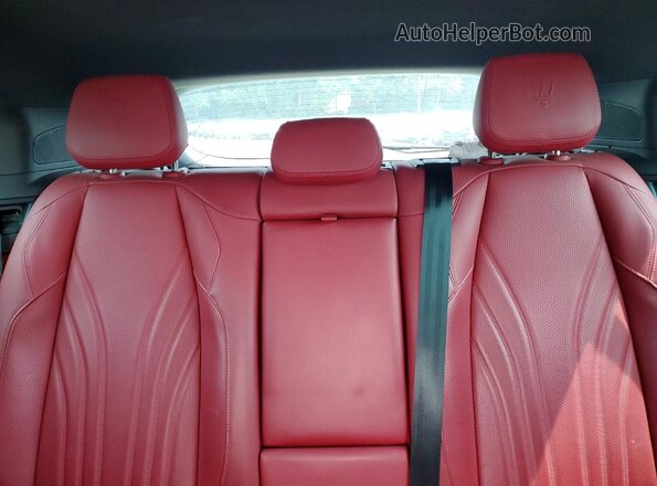 ZN682AVM9P7426588 2023 MASERATI GRECALE Gray Вид задніх сидінь